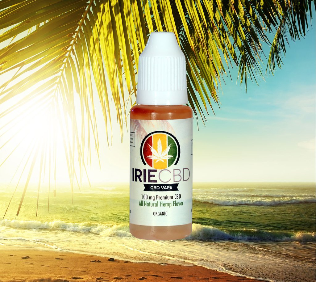 Irie CBD PG-Free Vape Blend 100mg - 15 ml (Natural Flavor)