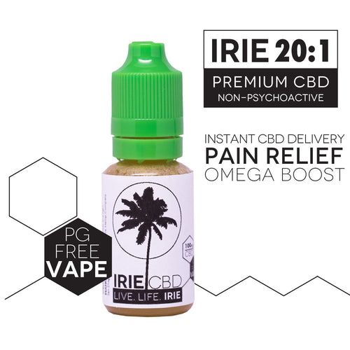 Irie CBD PG-Free Vape Blend 100mg - 15 ml (Natural Flavor)